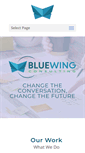 Mobile Screenshot of bluewingconsulting.com
